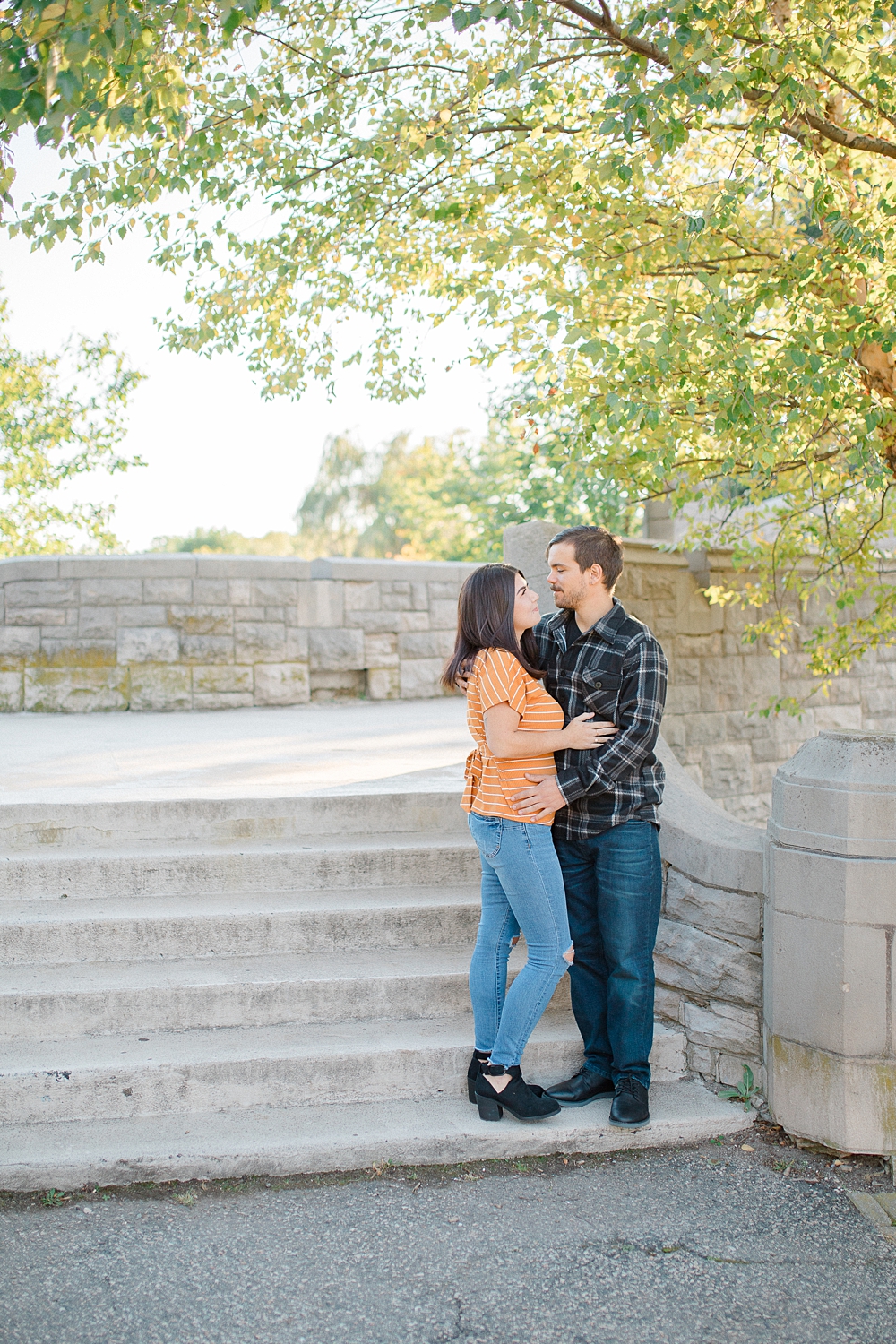 couple in park